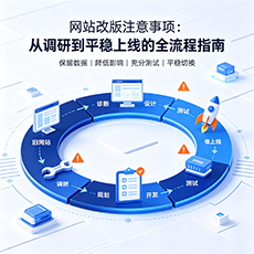 通化建站-网站改版注意事项：从调研到平稳上线的全流程指南