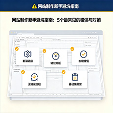 通化建站-网站制作新手避坑指南：5个最常见的错误与对策