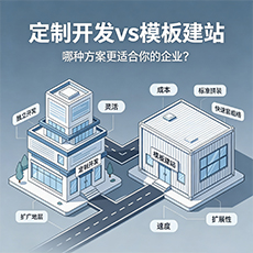通化建站-定制开发vs模板建站：哪种方案更适合你的企业？