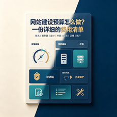 通化建站-网站建设预算怎么做？一份详细的费用清单