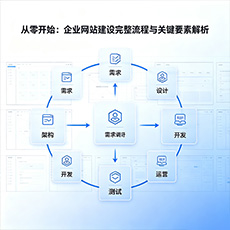 通化建站-从零开始：企业网站建设完整流程与关键要素解析