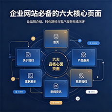 通化建站-企业网站必备的六大核心页面